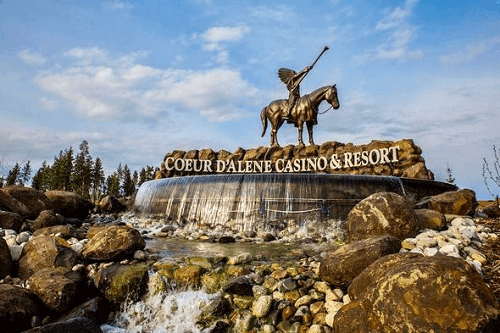 coeur d’alene casino resort hotel tribal casino in idaho usa